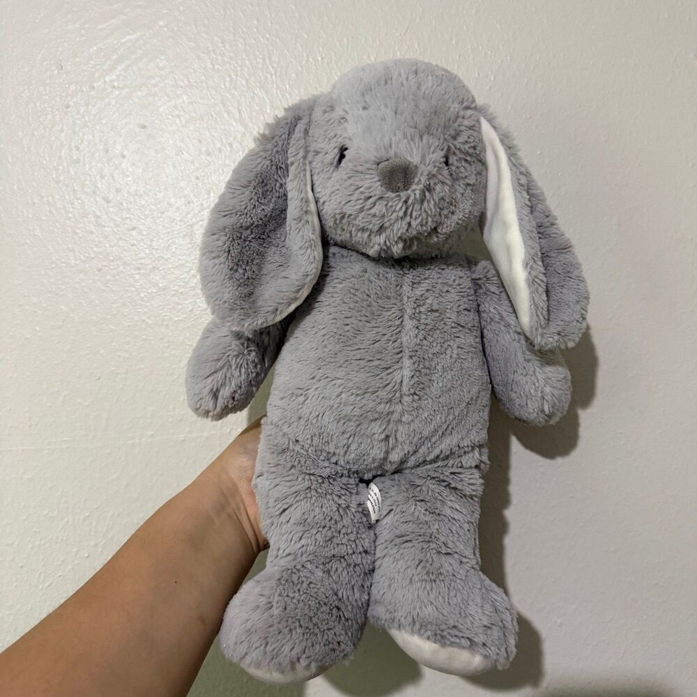 Miniso Life Gray Bunny Rabbit Cuddly Soft Toy Plush